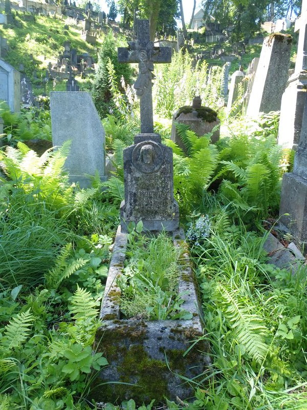 Tombstone of Valus Matkevich, Ross cemetery in Vilnius, state of 2013