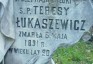 Fotografia przedstawiająca Nagrobek Teresy Łukaszewicz
