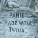 Fotografia przedstawiająca Nagrobek Teresy Łukaszewicz