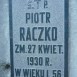 Fotografia przedstawiająca Nagrobek Piotra Raczki