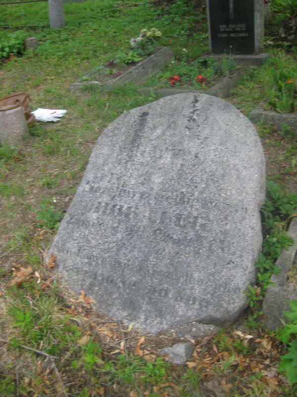 Tombstone of Karolina Koralek, Ross cemetery, as of 2013
