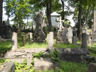 Nagrobek Stanisławy Tomaszewskiej, cmentarz Na Rossie w Wilnie, stan z 2013