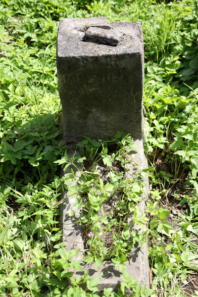 Tombstone of Jan Lubin, Rossa cemetery in Vilnius, as of 2013