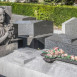 Fotografia przedstawiająca Tombstone monument to Ireczka Kędzierska-Berthier by Alina Szapocznikow in Paris