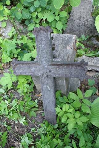 Tombstone of Jozef Matwiejczyk, Na Rossie cemetery in Vilnius, as of 2013
