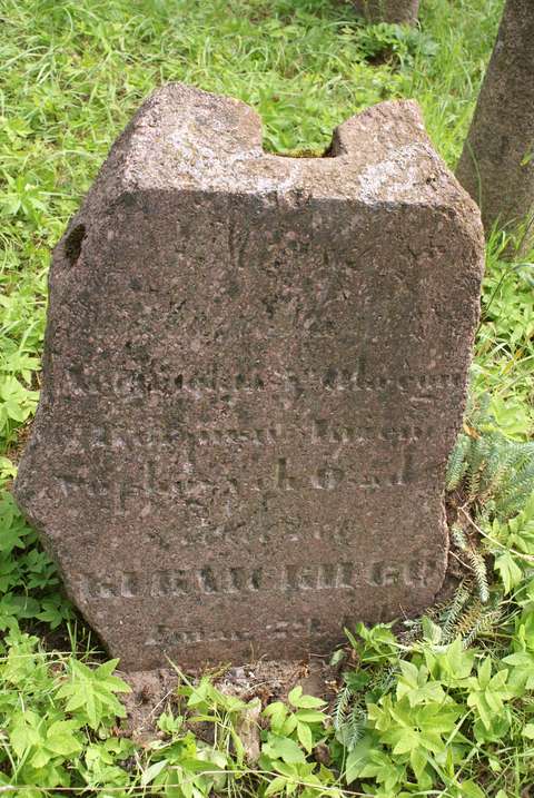 Tombstone of Teodor Kurnicki, Na Rossie cemetery in Vilnius, as of 2013