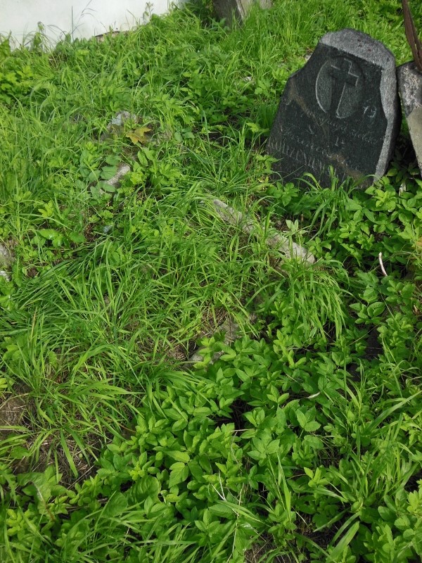 Tombstone of Franciszek Korzeniewski, Rossa cemetery in Vilnius, as of 2013