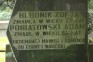 Fotografia przedstawiająca Tombstone of Zofia Bludnik and Adam Poniatowski