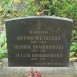 Fotografia przedstawiająca Gravestone of Henryk Dombrowski, Julia Dombrowski, Antoni Wejkszra