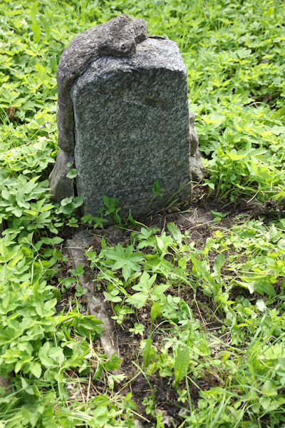 Tombstone of Sigismund Bututt, Ross Cemetery in Vilnius, state of 2013