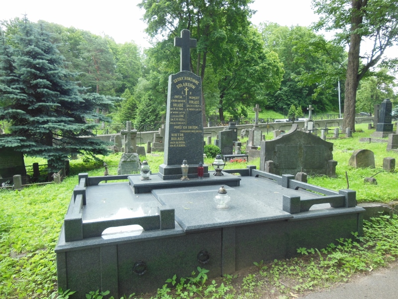 Tomb of the Beladzis family, Rossa cemetery in Vilnius, as of 2014