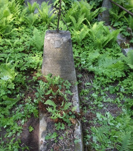 Nagrobek Bolesława N. N., cmentarz Na Rossie w Wilnie, stan z 2013