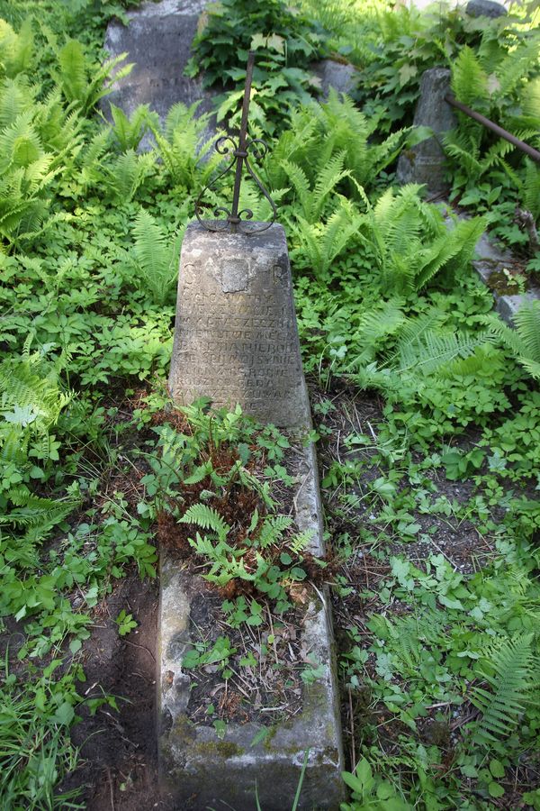 Tombstone of Boleslaw N. N., Na Rossie cemetery in Vilnius, as of 2013