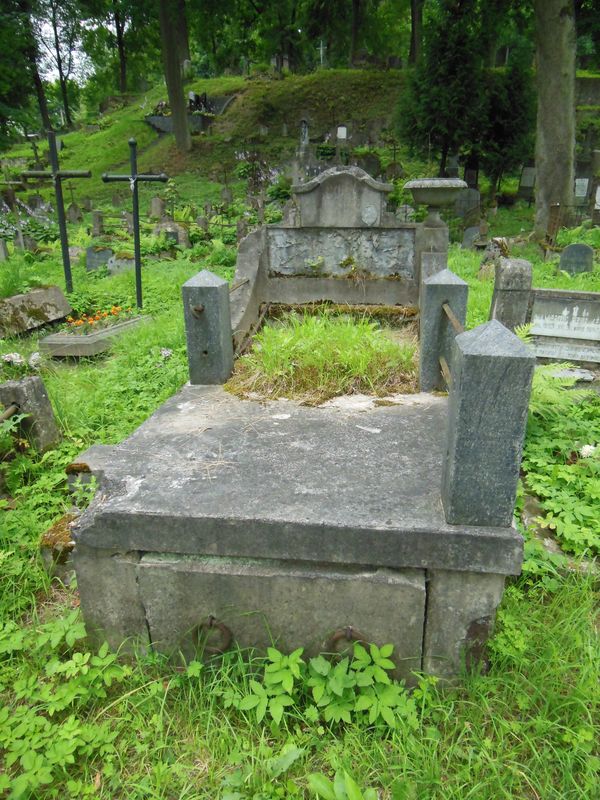 Tomb of Rozalia Zawistanowicz, Na Rossie cemetery in Vilnius, as of 2013