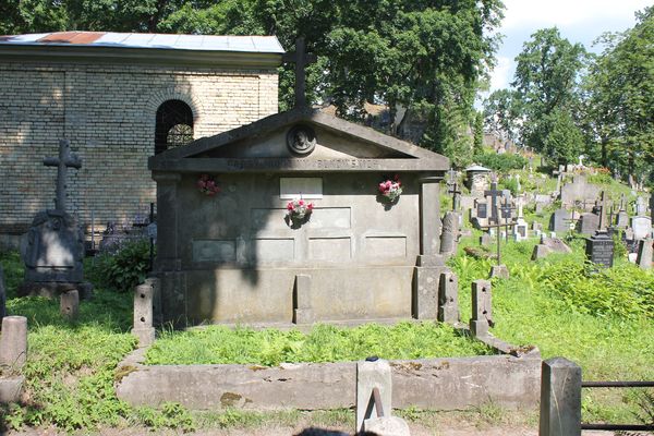 Grobowiec Julii Bukowskiej, cmentarz na Rossie, stan z 2013 roku