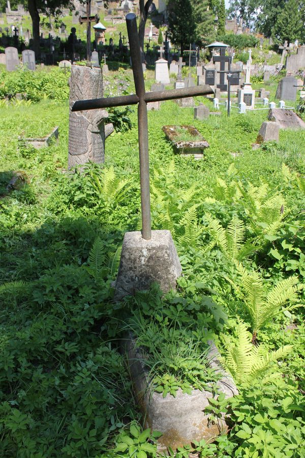 Tombstone of Kazimiera Prósynska, Ross cemetery, state of 2013