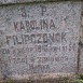 Photo montrant Tombstone of Karolina Filipczonok