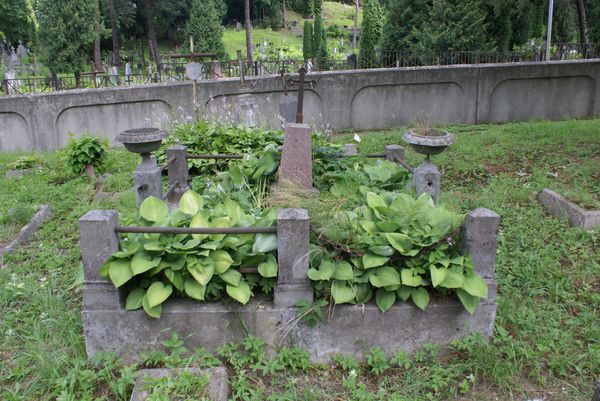 Nagrobek Marii i Piotra Żejmo, cmentarz na Rossie w Wilnie, stan z 2013