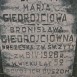Fotografia przedstawiająca Tombstone of Bronislava and Maria Giedrojciová