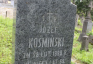 Fotografia przedstawiająca Tombstone of Josef Kosminski