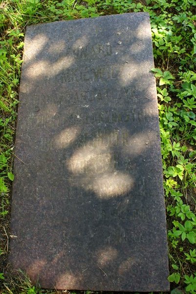 Tombstone of Leonard Rymkiewicz, Rossa cemetery in Vilnius, as of 2013