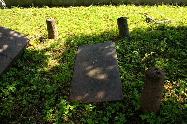 Tombstone of Leonard Rymkiewicz, Rossa cemetery in Vilnius, as of 2013