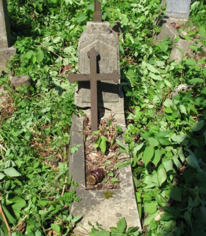 Nagrobek Teofili Markiewicz, cmentarz na Rossie w Wilnie, stan na 2013 r.