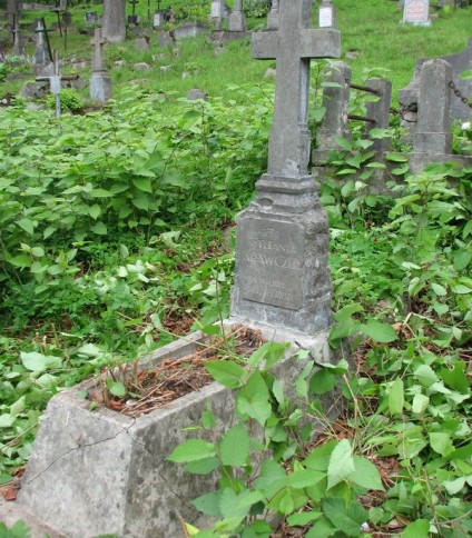 Nagrobek Stefanii Krawczun, cmentarz na Rossie w Wilnie, stan na 2013 r.