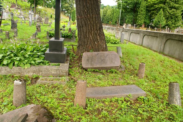 Tombstone of Viktoria Rymkevich, Rossa cemetery in Vilnius, as of 2013