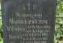 Fotografia przedstawiająca Tombstone of Faust Marcinkiewicz, Kamila Marcinkiewicz and Wilhelma Marcinkiewicz