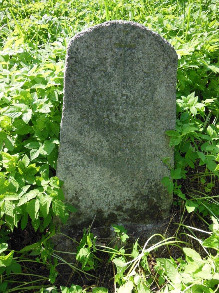 Nagrobek Marii Piragis, cmentarz Na Rossie w Wilnie, stan z 2013 r.