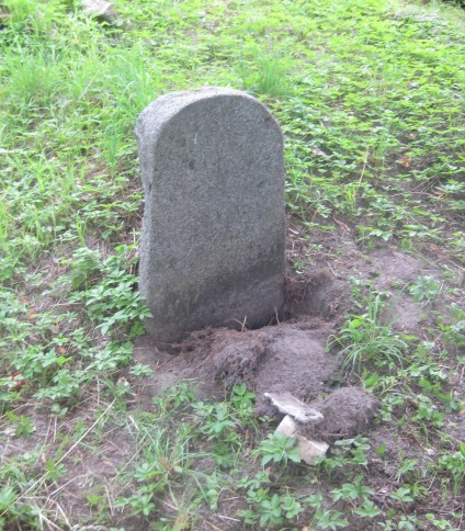 Nagrobek Jana Pietraszki, cmentarz Na Rossie w Wilnie, stan z 2013 r.