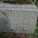 Fotografia przedstawiająca Tombstone of the Marajski family and Stanisław Szulc