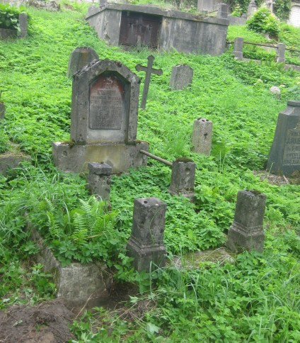 Nagrobek Józefa Kropów, cmentarz Na Rossie w Wilnie, stan z 2013 r.