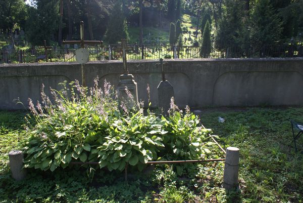 Nagrobek Grasyldy i Michała Szablewiczów, cmentarz na Rossie w Wilnie, stan z 2013