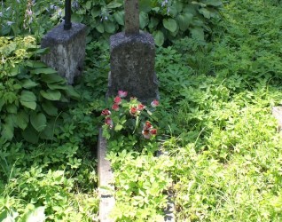 Nagrobek Antoniego Gołkowskiego, cmentarz na Rossie w Wilnie, stan z 2013