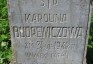 Fotografia przedstawiająca Tombstone of Karolina Budrewicz