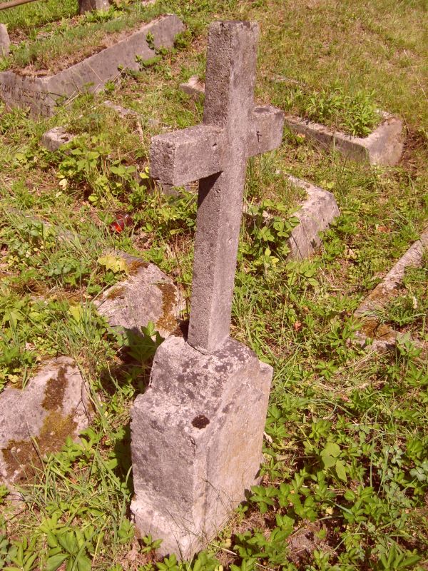 Tombstone of Alexander Malinowski, Ross Cemetery in Vilnius, as of 2013.
