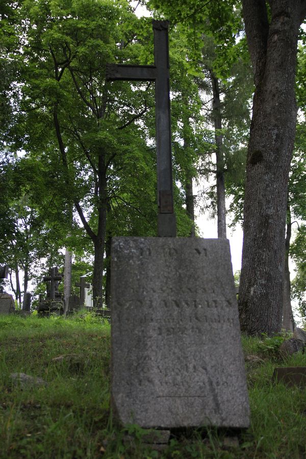 Tombstone of Konstancja and Maria Szylanski, Na Rossie cemetery in Vilnius, as of 2013