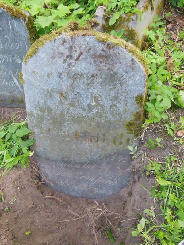 Tombstone of Szymon Ulczycki, Na Rossie cemetery in Vilnius, as of 2013