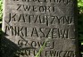 Photo showing Tombstone of Katharina Mikłaszewiczowa