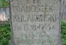 Fotografia przedstawiająca Nagrobek Franciszka Kułakowskiego