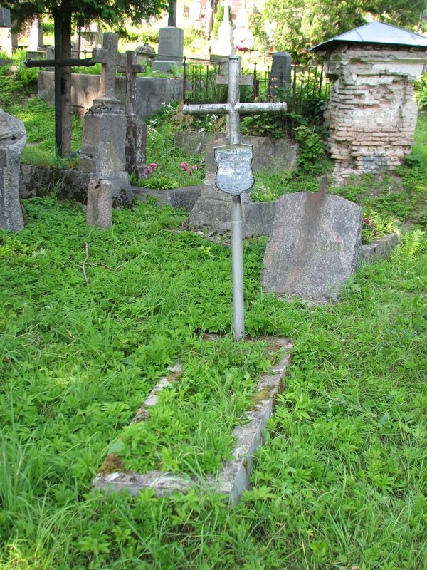Nagrobek Rozalii Gienko, cmentarz na Rossie, stan z 2013 roku