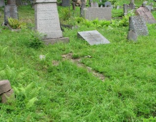 Nagrobek rodziny Hryniewicz i Wasilewskich, cmentarz na Rossie, stan z 2013 roku