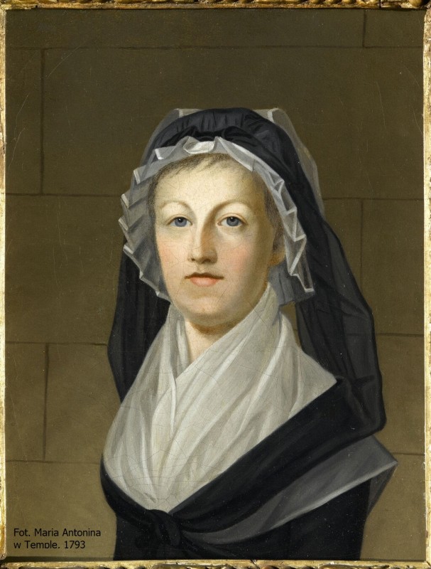 Aleksandrer Kucharski, "Marie Antoinette at Temple".