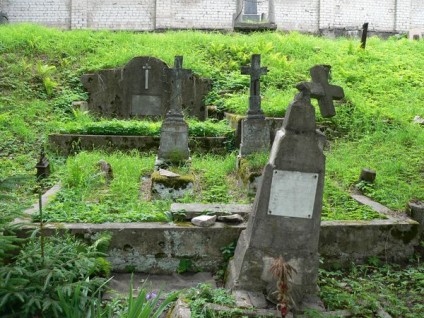 Nagrobek Kazimierza Towcika, cmentarz Na Rossie w Wilnie, stan z 2013 r.