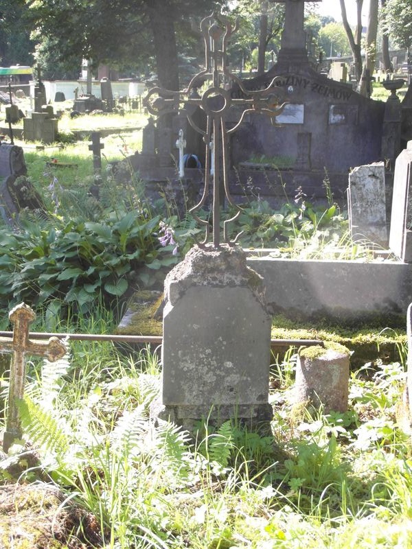 Nagrobek Marii Grozbardis, cmentarz na Rossie w Wilnie, stan z 2014
