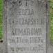 Fotografia przedstawiająca Tombstone of Zofia Komar