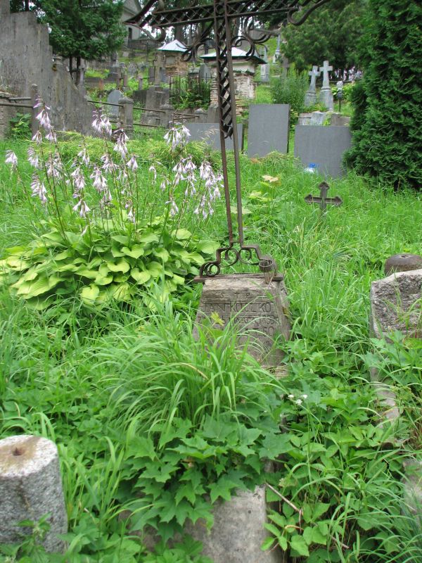 Tombstone of Jan Kuczko, Rossa cemetery, as of 2013