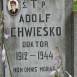 Fotografia przedstawiająca Tombstone of Adolf Chwieśko